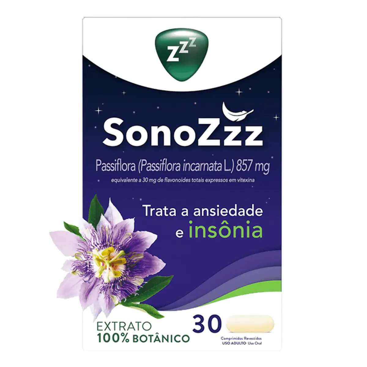 SONOZZZ 857MG P&G COM 30 COMPRIMIDOS REVESTIDOS