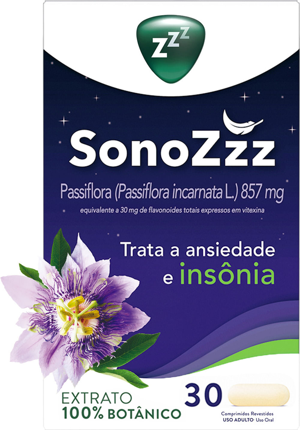 Thumbnail de SONOZZZ 857MG P&G COM 30 COMPRIMIDOS REVESTIDOS