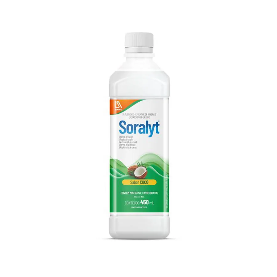 SORALYT REIDRATANTE SABOR COCO 450ML