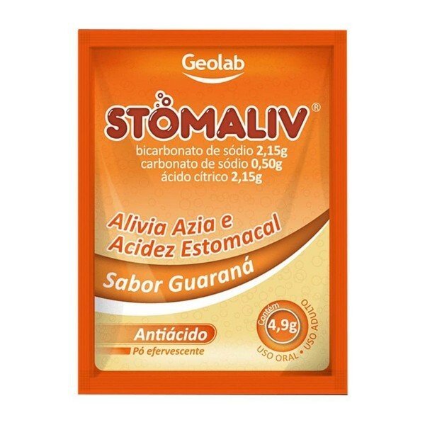 STOMALIV PO EFERVESCENTE SABOR GUARANA ENVELOPE