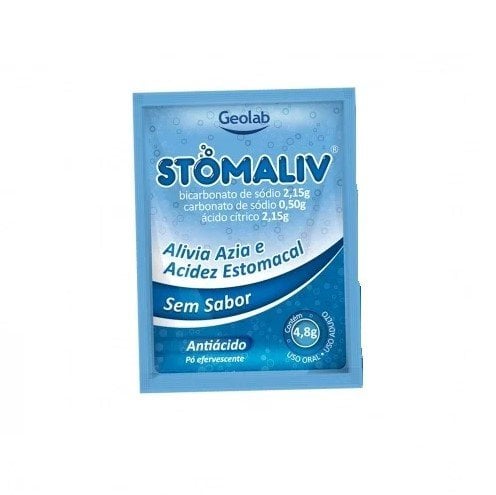 STOMALIV PO EFERVESCENTE SEM SABOR COM 50 ENVELOPES DE 5G
