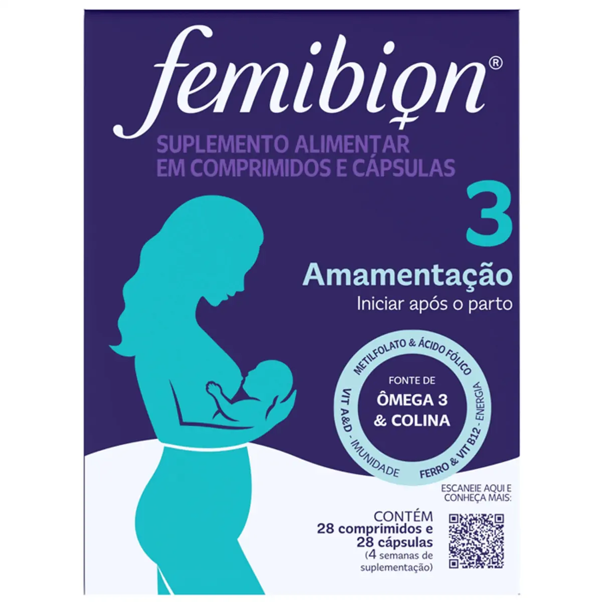 SUPLEMENTO FEMIBION 3 COM 28 COMPRIMIDOS