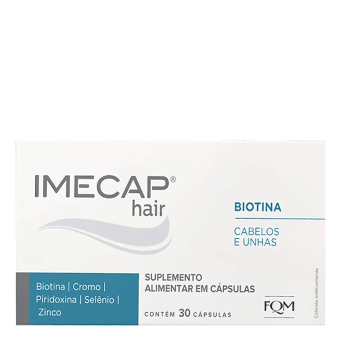 SUPLEMENTO IMECAP HAIR CAIXA COM 30 CAPSULAS