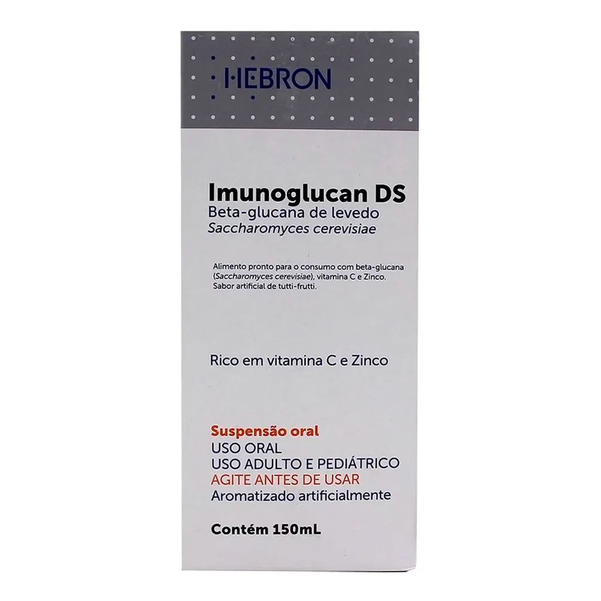 SUPLEMENTO IMUNOGLUCAN DS SUSPENSAO ORAL FRASCO COM 150ML