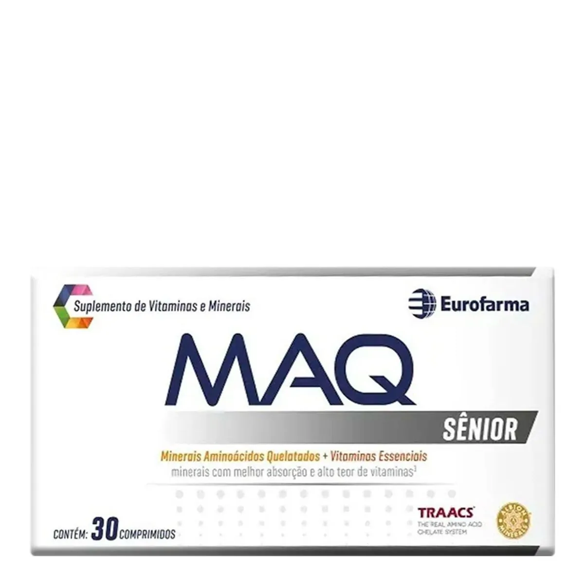 SUPLEMENTO MAQ SENIOR PREMIUM COM 30 COMPRIMIDOS