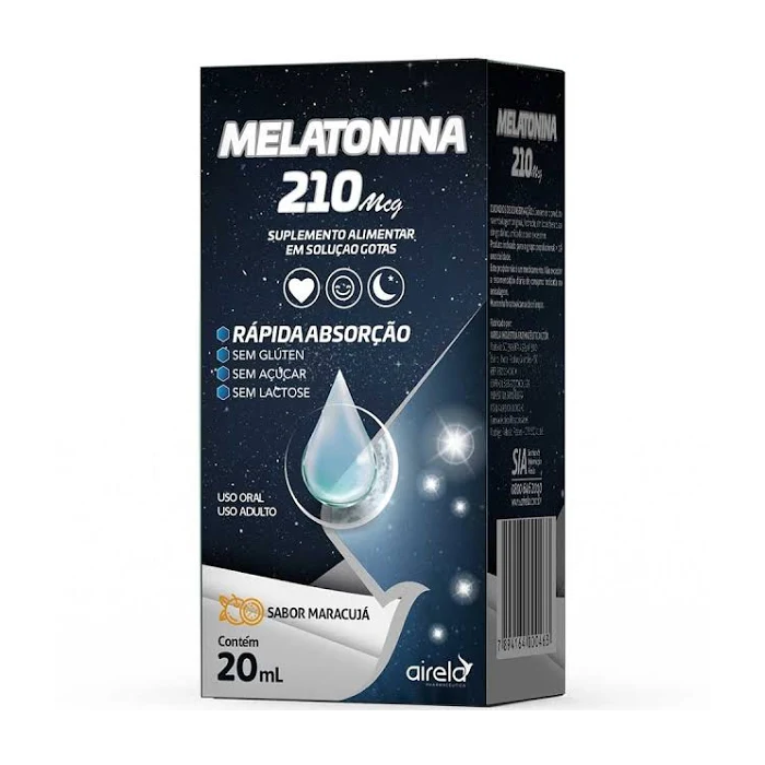 SUPLEMENTO MELATONINA 210MCG GOTAS 20ML