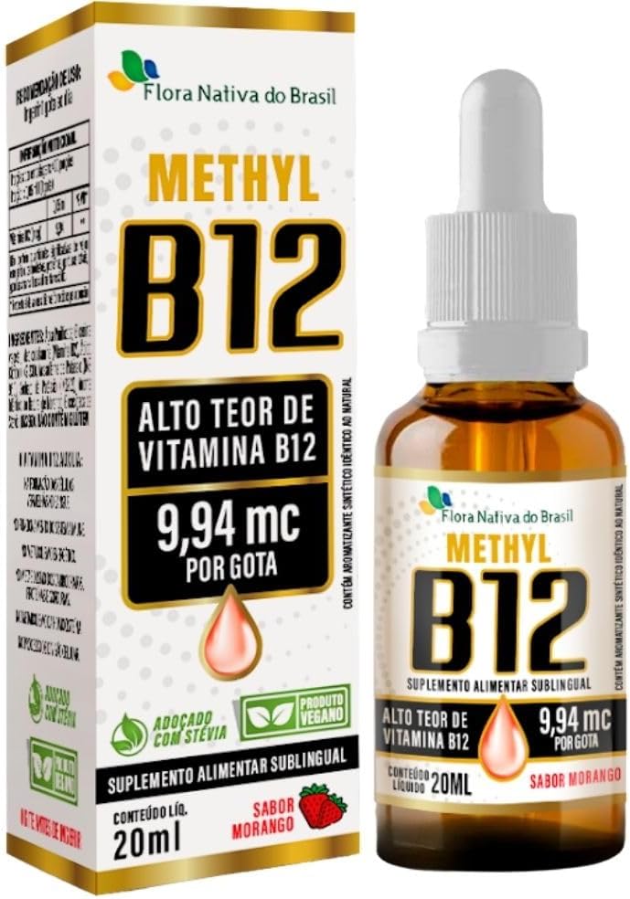 SUPLEMENTO METHYL B12 SUBLINGUAL FLORA NATIVA 20ML