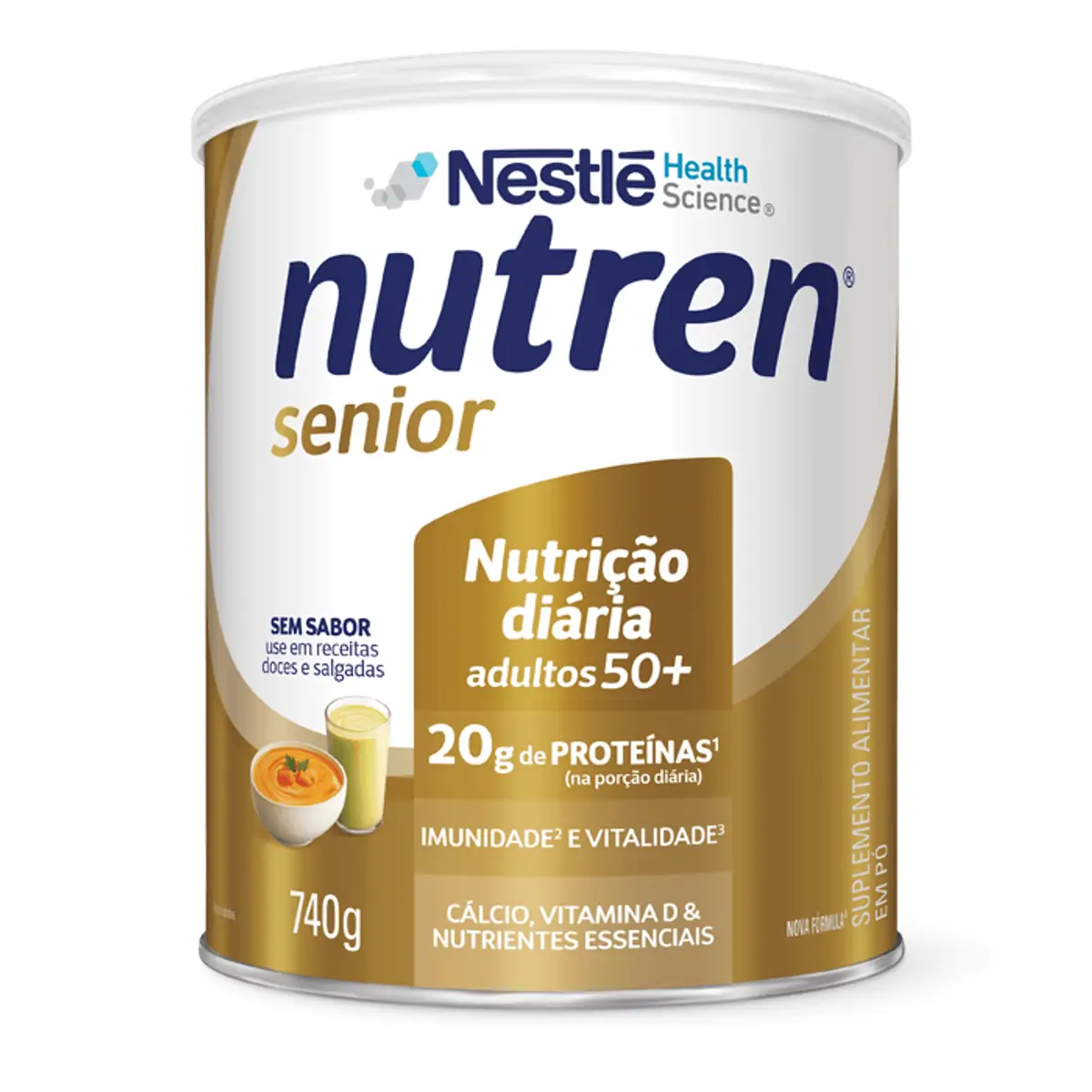 SUPLEMENTO NUTREN SENIOR PO 740G