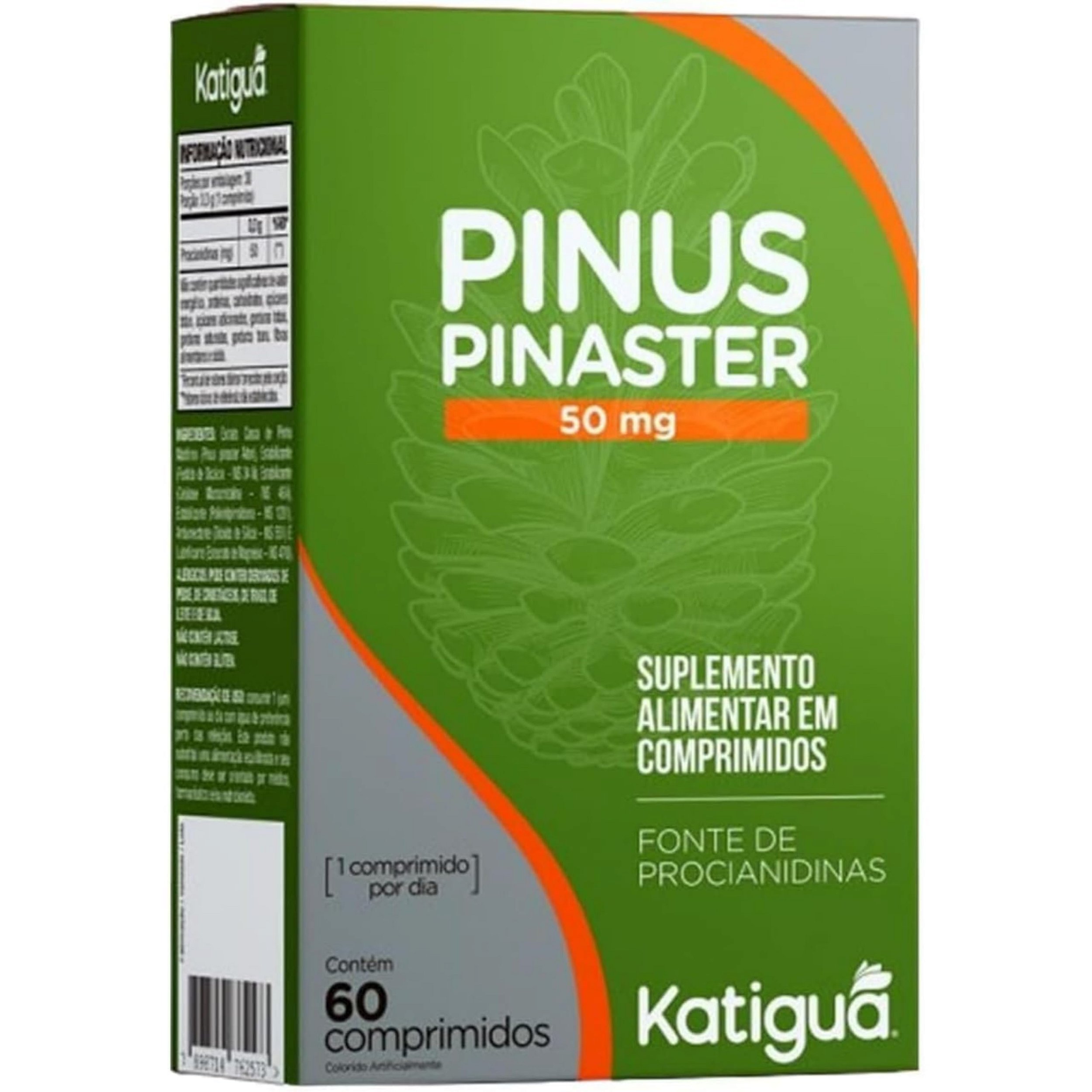 SUPLEMENTO PINUS PINASTER COM 30 COMPRIMIDOS REVESTIDOS