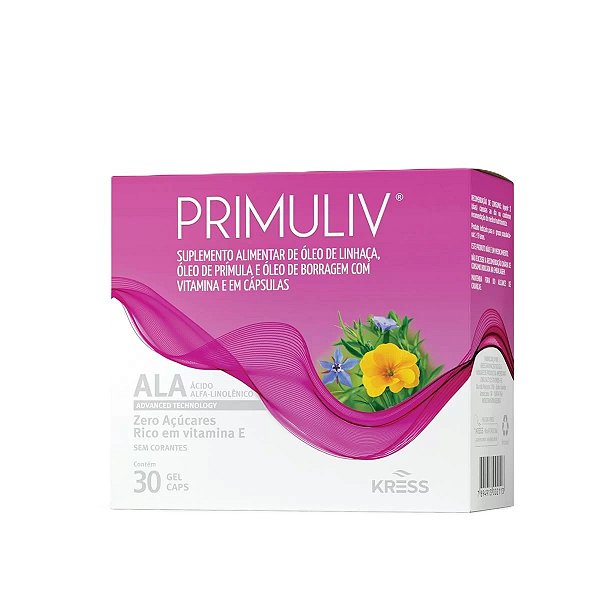SUPLEMENTO PRIMULIV COM 30 CAPSULAS