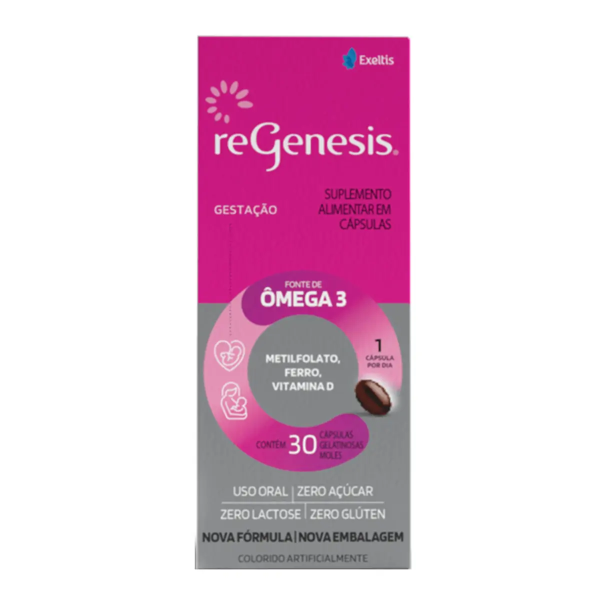 SUPLEMENTO REGENESIS CAIXA COM 30 CAPSULAS