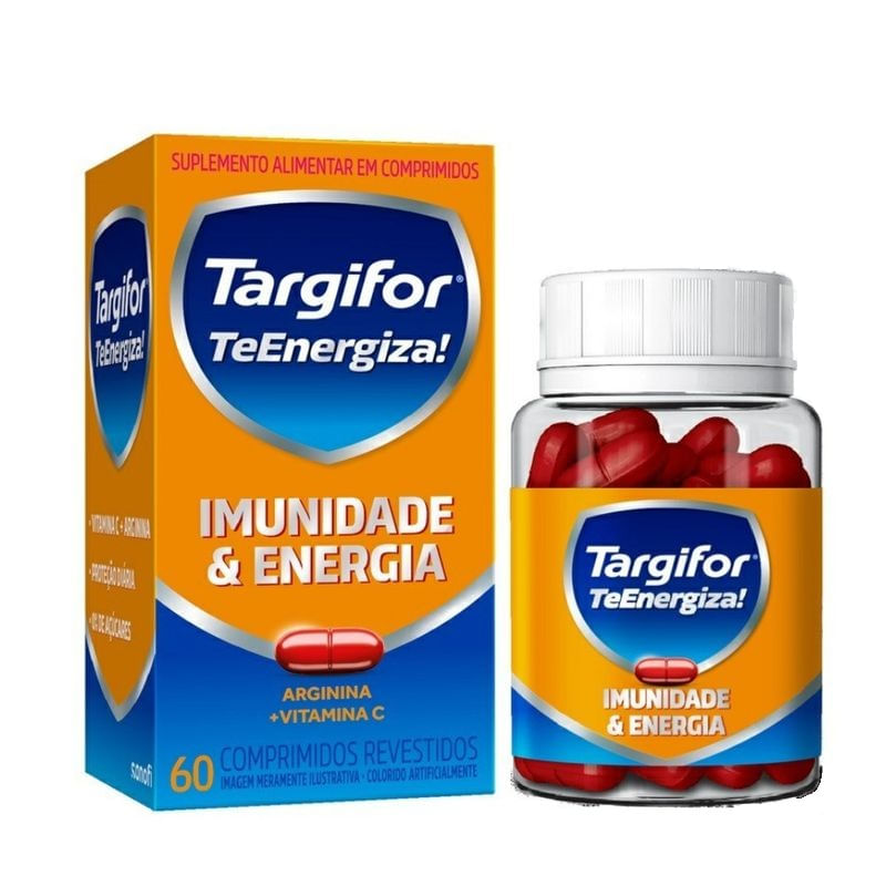 TARGIFOR TEENERGIZA SANOFI COM 60 COMPRIMIDOS