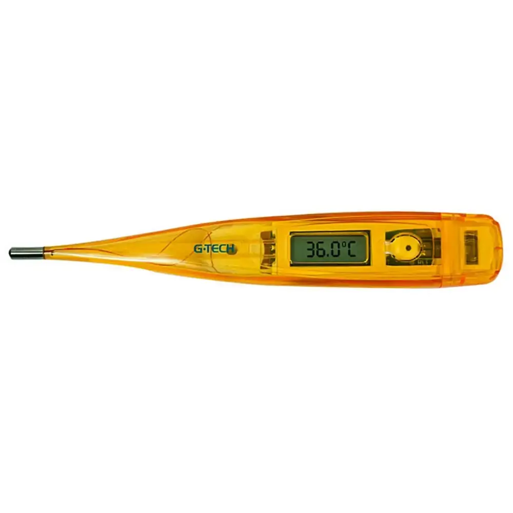 TERMOMETRO DIGITAL CLINICO G-TECH TH150 LARANJA