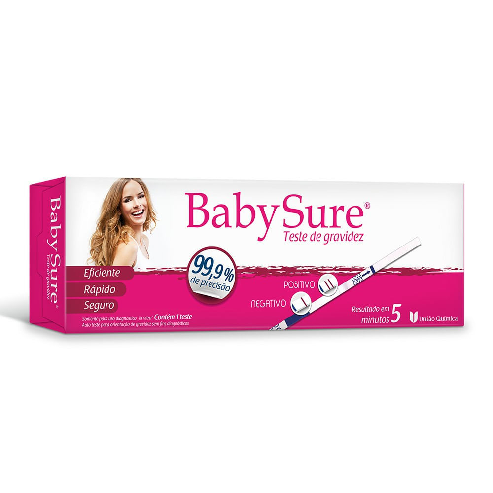 TESTE DE GRAVIDEZ BABY SURE FITA