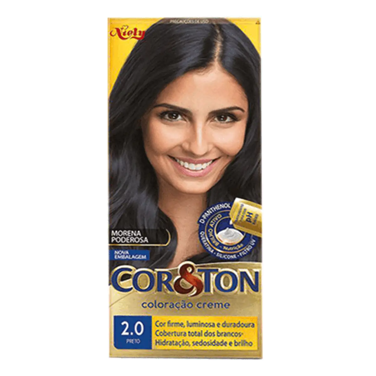 TINTURA COR E TON 2.0 PRETO NIELY