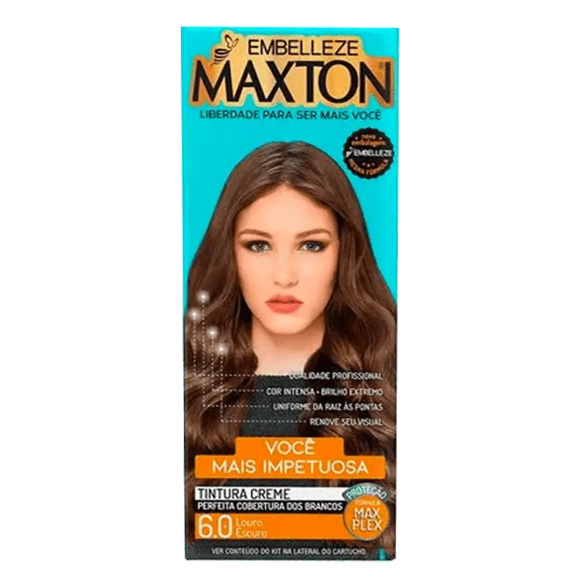 TINTURA MAXTON 6.00 LOURO ESCURO EMBELLEZE