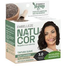 TINTURA NATUCOR 3.0 CASTANHO ESCURO NATU HAIR