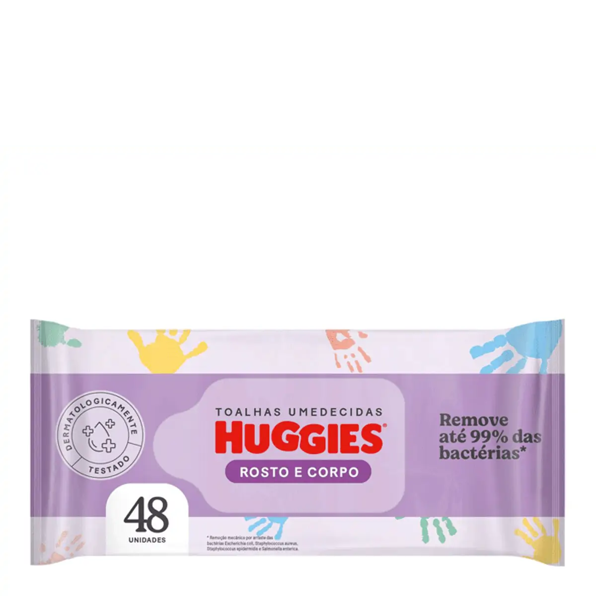 TOALHA UMEDECIDA HUGGIES ONE E DONE COM 48 UNIDADES
