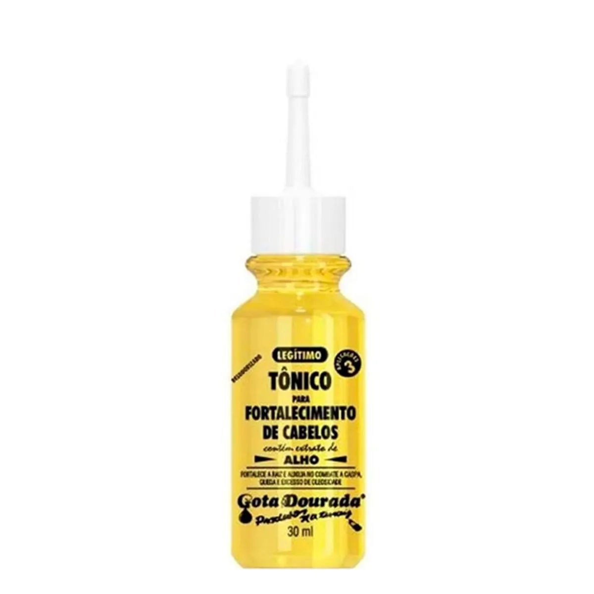 TONICO CAPILAR GOTA DOURADA ALHO 30ML