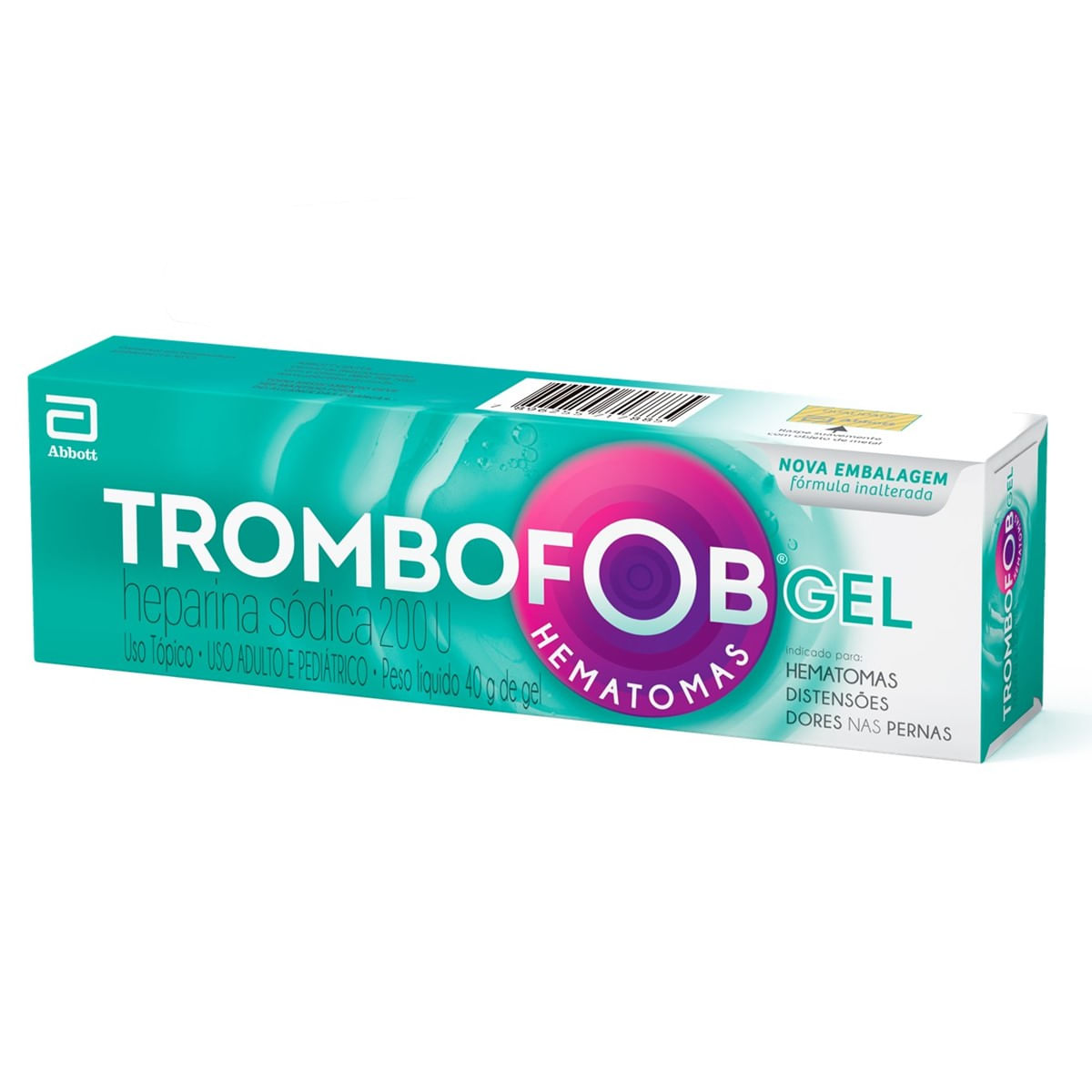 Thumbnail de TROMBOFOB 200UI ABBOTT GEL BISNAGA COM 40G