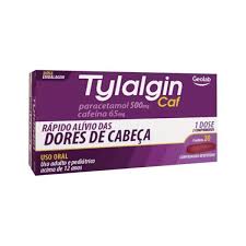 TYLALGIN CAF 500+65MG GEOLAB COM 100 COMPRIMIDOS