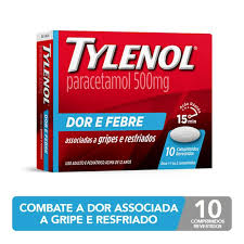 Thumbnail de TYLENOL 500MG JANSSEN-CILAG FARMACEUTICA LTDA COM 10 COMPRIMIDOS