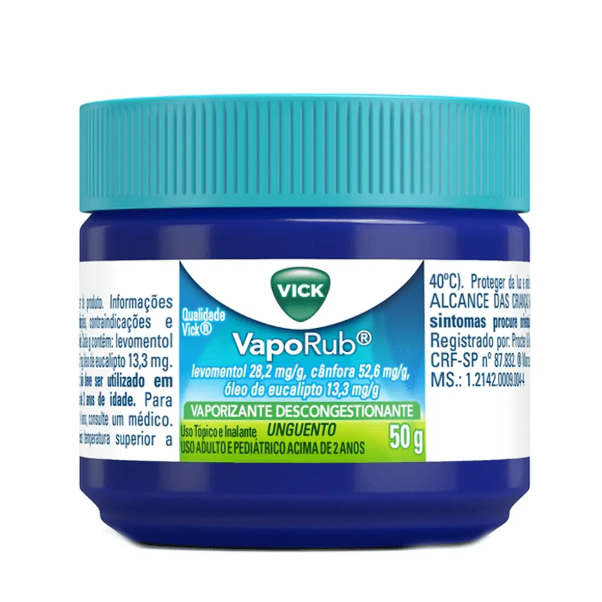 VAPORUB 28.2+52.6+13.3MG/G P&G POMADA 50G