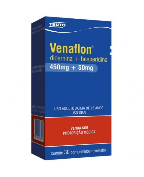 Thumbnail de VENAFLON 450+50MG TEUTO COM 30 COMPRIMIDOS REVESTIDOS