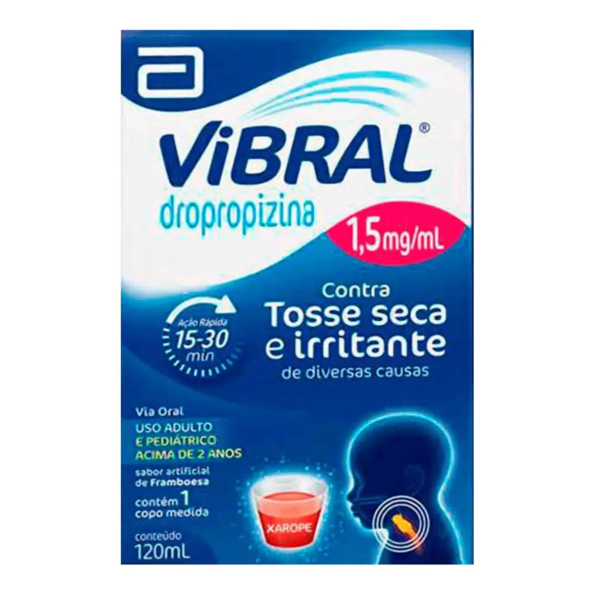 Thumbnail de VIBRAL 1.5MG ABBOTT XAROPE PEDIATRICO 120ML