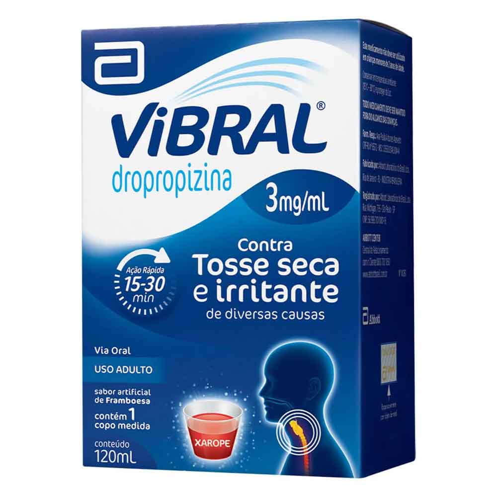 VIBRAL 3MG ABBOTT XAROPE ADULTO 120ML