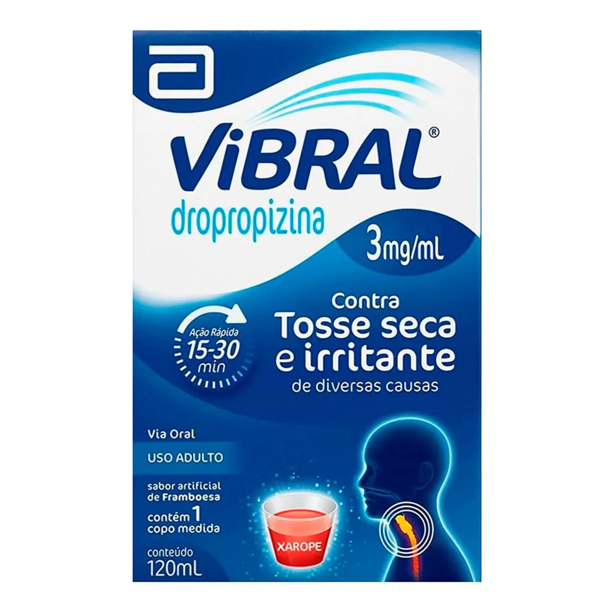 Thumbnail de VIBRAL 3MG ABBOTT XAROPE ADULTO 120ML