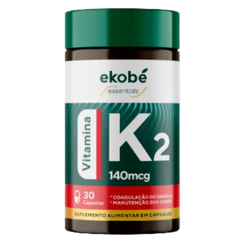 VITAMINA K2 140MCG EKOBE COM 30 CAPSULAS