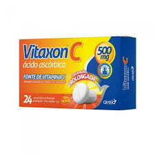VITAXON C 500MG AIRELA COM 24 COMPRIMIDOS LIBERACAO PROLONGADA