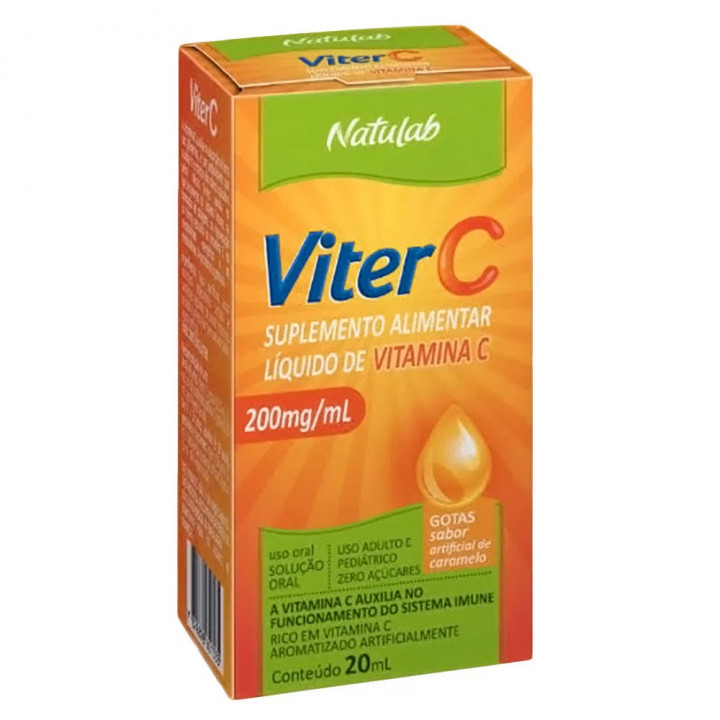 VITER C GOTAS NATULAB LABORATORIO 20ML