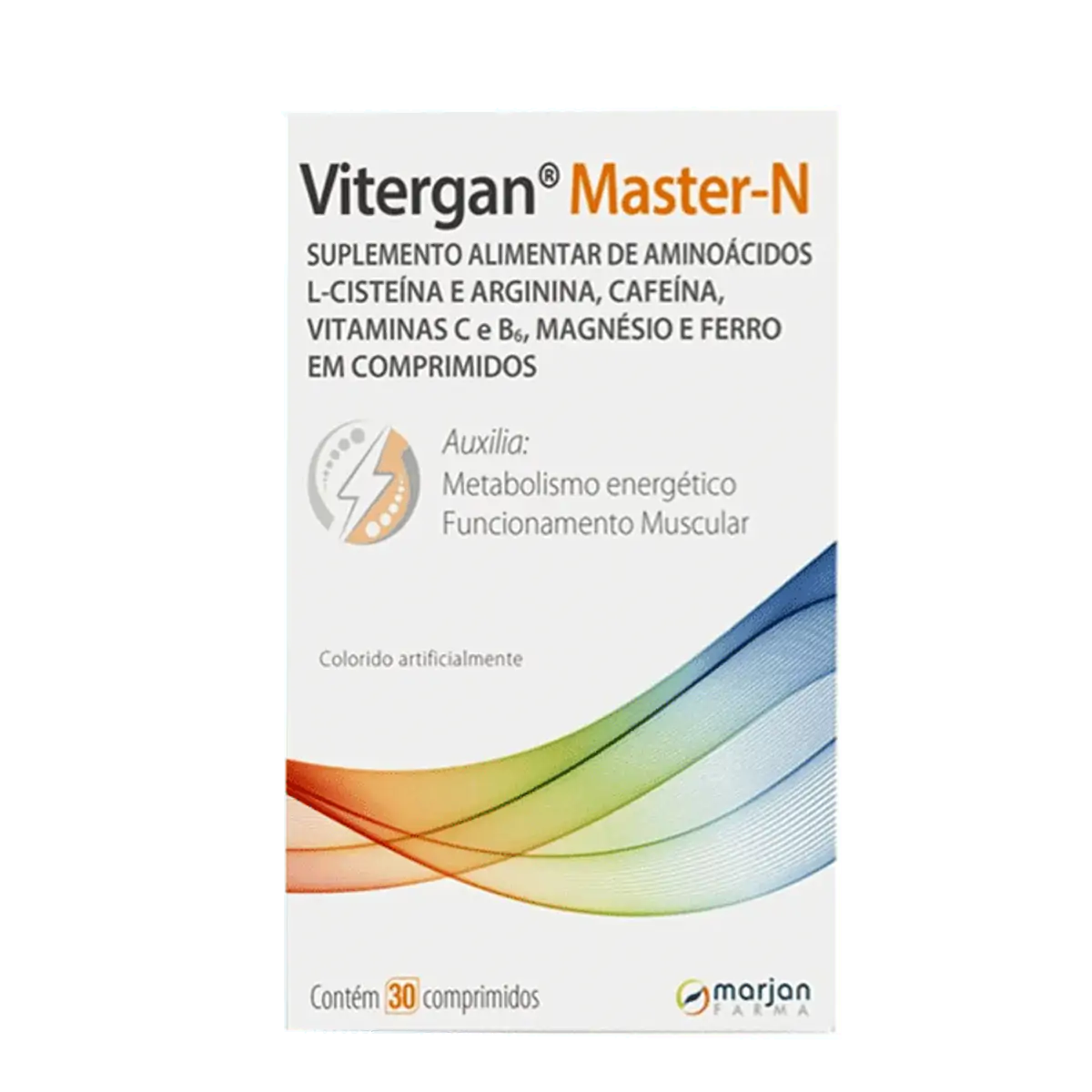 VITERGAN MASTER-N MARJAN COM 30 COMPRIMIDOS REVESTIDOS