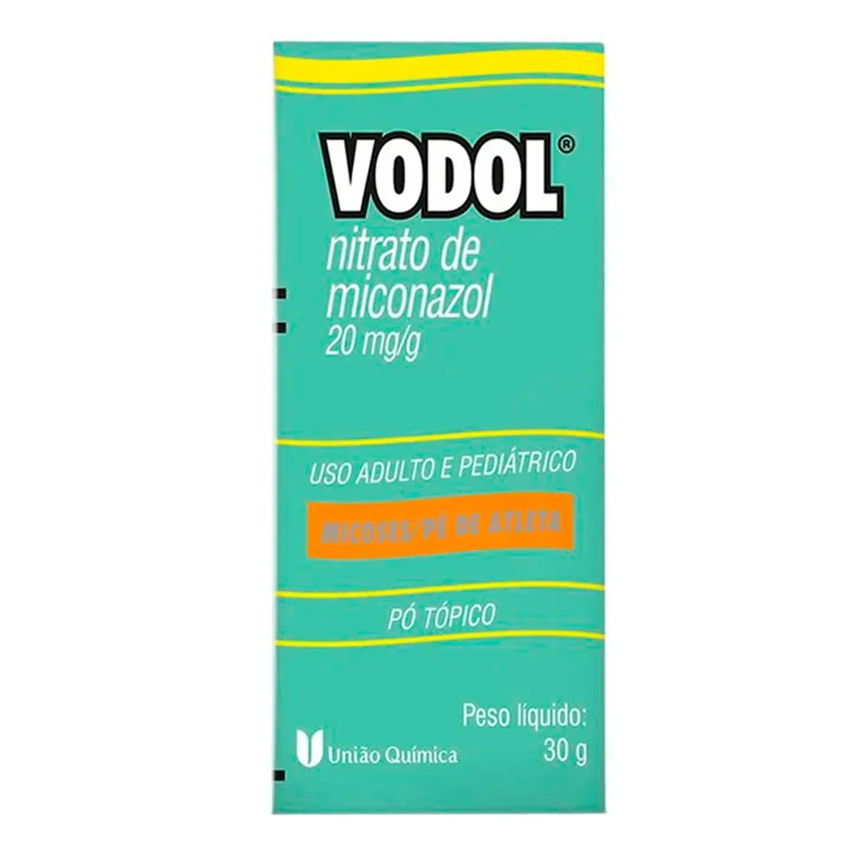 VODOL 20MG/G UNIAO QUIMICA PO 30G