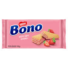 WAFER BONO SABOR MORANGO 110G