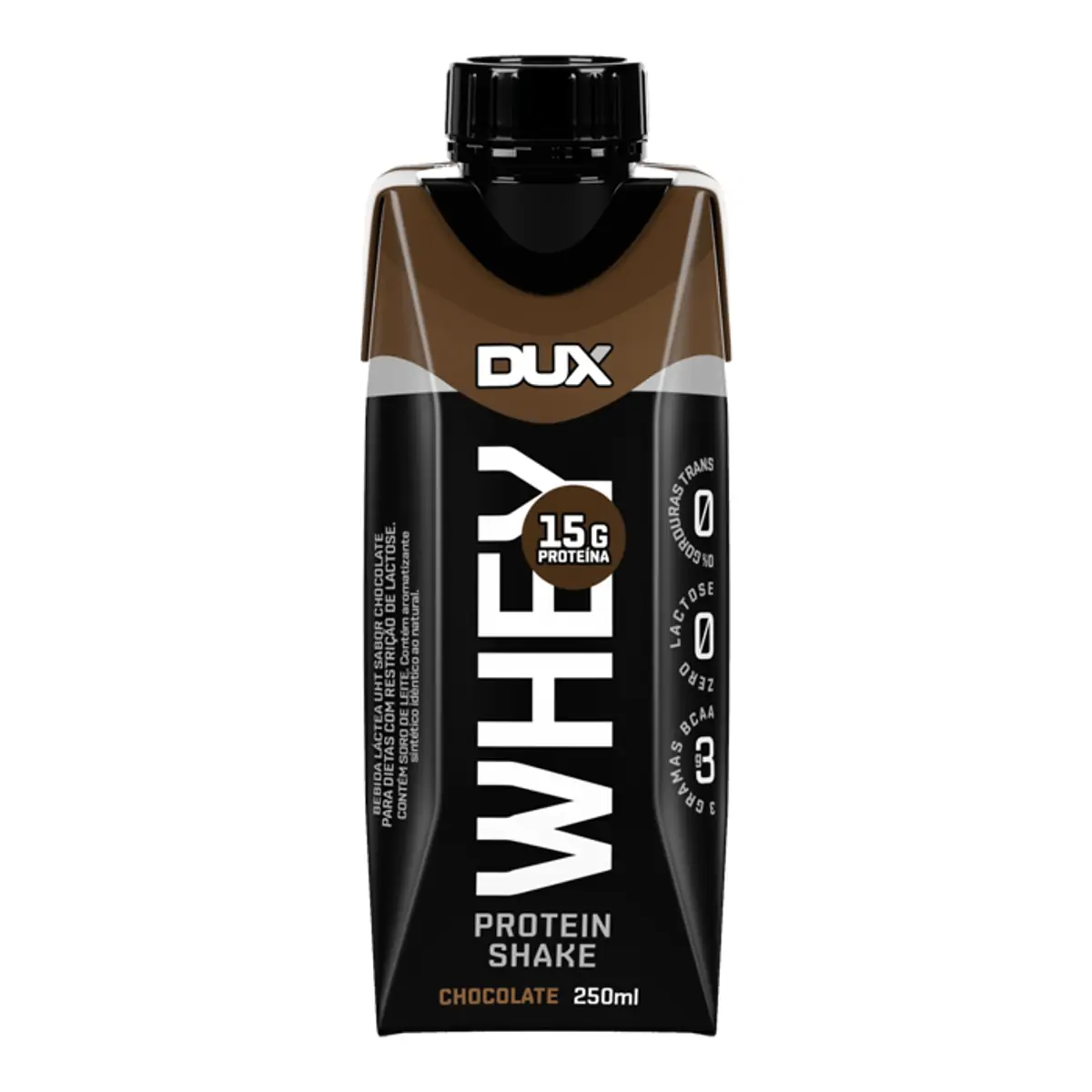 WHEY PROTEIN SHAKE DUX SABOR CHOCOLATE 250ML