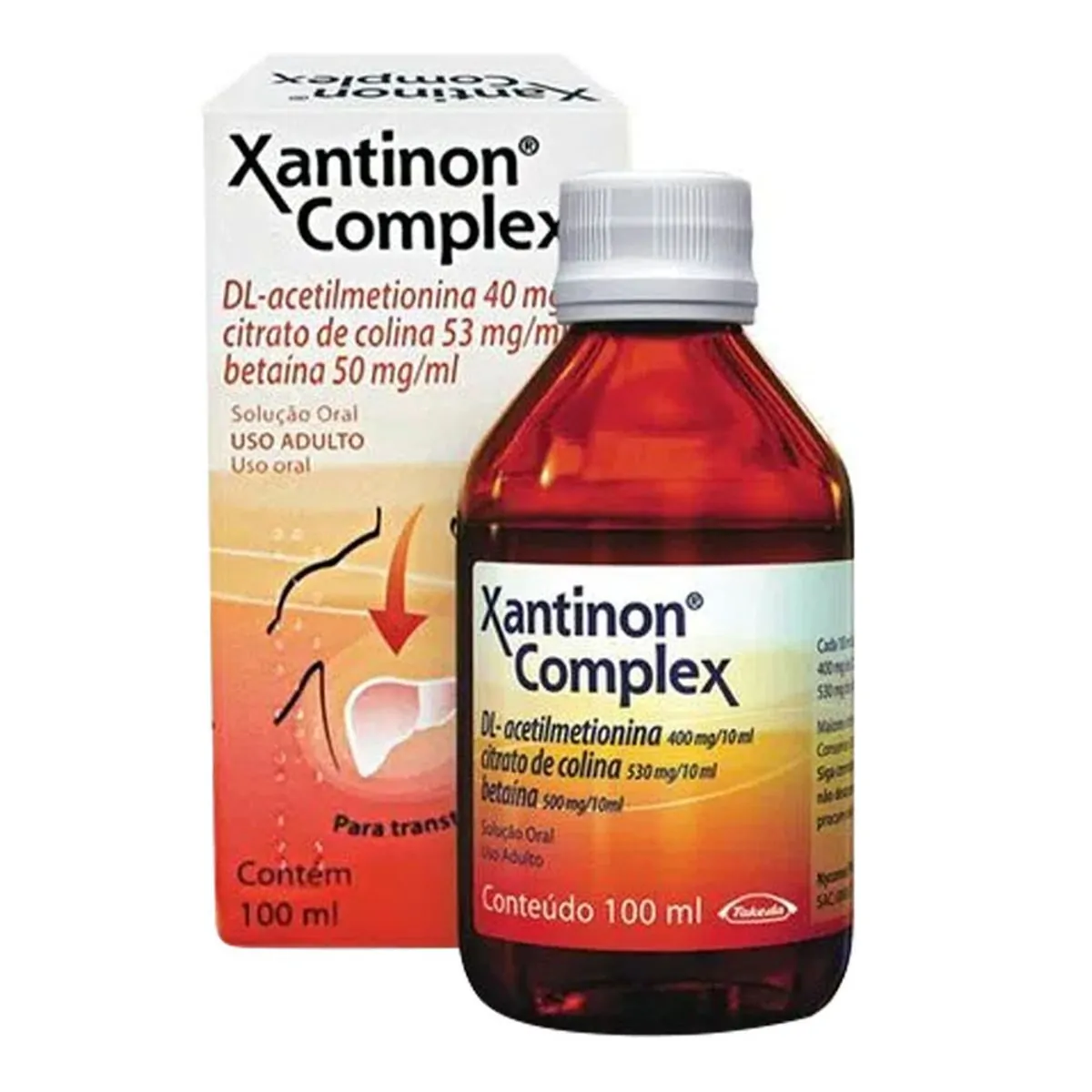 XANTINON COMPLEX SOLUCAO ORAL 100ML