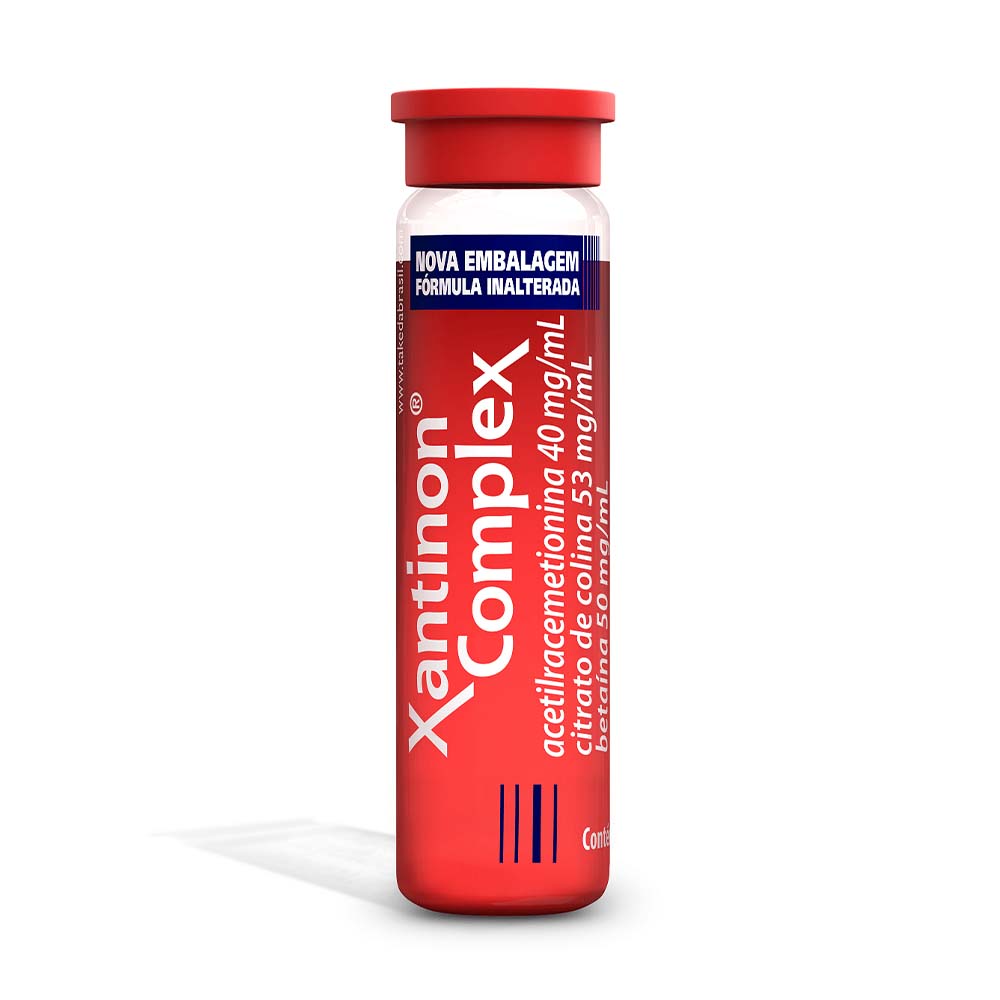 XANTINON COMPLEX SOLUCAO ORAL FLACONETE