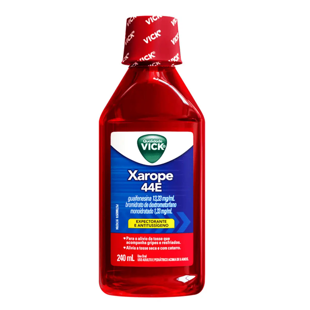 Thumbnail de XAROPE 44E 1,30MG+13,30MG/ML COM 240ML