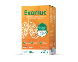 XAROPE EXOMUC ADULTO MEL E LIMAO 120ML