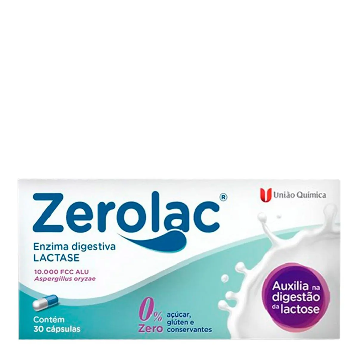ZEROLAC CAPSULAS COM 30 UNIDADES