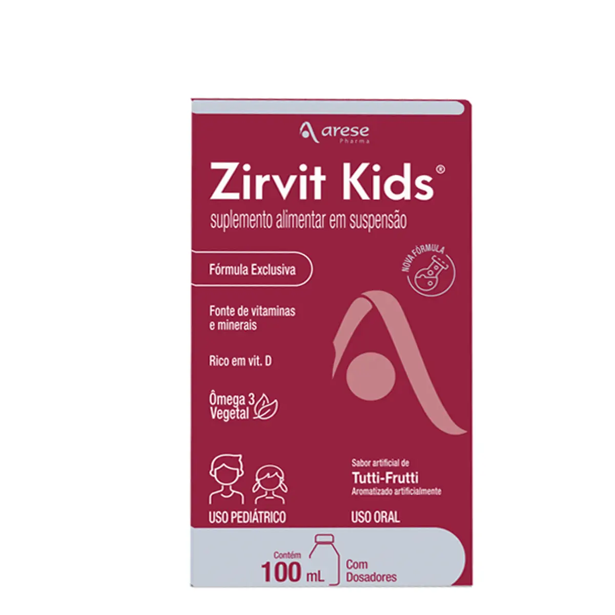 ZIRVIT KIDS SUSPENSAO ORAL 100ML